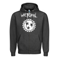 Charcoal Heather whitechapel dbfc t shirt Zipper Hoodie - linhVisuals