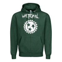Sports Green whitechapel dbfc t shirt Zipper Hoodie - linhVisuals