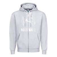 Heather Grey womens boss mare horseback riding equestrians men horse women gift v n Zipper Hoodie - linhVisuals