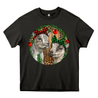 Asphalt Baby Goats Christmas Heavy Core Tee - RanaPortraitStore