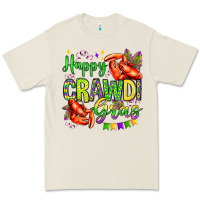 Happy Crawdi Gras Olivia Premium Tee | Teevron