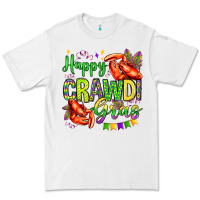 White happy crawdi gras olivia Premium Tee - OliviaCreatesArt