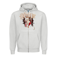 Dove Grey hairy otter [tb] Zipper Hoodie - linhVisuals