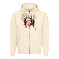 Sandshell hairy otter [tb] Zipper Hoodie - linhVisuals