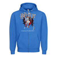 True Royal hairy otter [tb] Zipper Hoodie - linhVisuals
