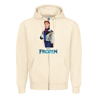 Sandshell hans frozen Zipper Hoodie - linhVisuals