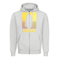 Dove Grey sandeman, from vintage port & sherry advertisement   vintage advertise Zipper Hoodie - linhVisuals