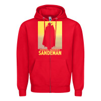 Red sandeman, from vintage port & sherry advertisement   vintage advertise Zipper Hoodie - linhVisuals