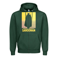 Sports Green sandeman, from vintage port & sherry advertisement   vintage advertise Zipper Hoodie - linhVisuals
