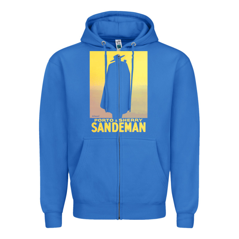 Sandeman, From Vintage Port & Sherry Advertisement   Vintage Advertise Zipper Hoodie by linhVisuals | Teevron
