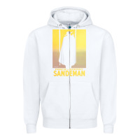 White sandeman, from vintage port & sherry advertisement   vintage advertise Zipper Hoodie - linhVisuals