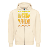 Sandshell hakuna mafuckit [tb] Zipper Hoodie - linhVisuals