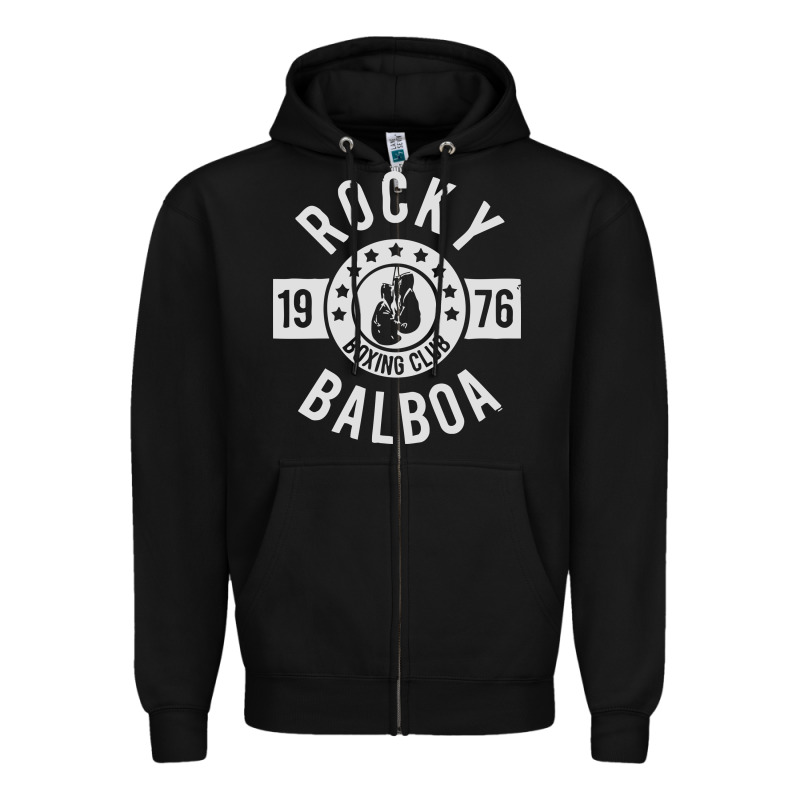Rocky Boxing Club Zipper Hoodie by linhVisuals | Teevron