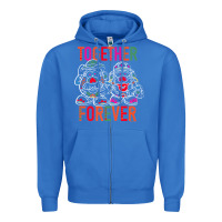 True Royal mr. & mrs. potato head day of the dead together forever premium t shir Zipper Hoodie - linhVisuals