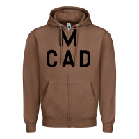 Chestnut Minneapolis College of Art and Design Zipper Hoodie - linhVisuals