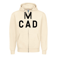 Sandshell Minneapolis College of Art and Design Zipper Hoodie - linhVisuals