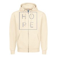 Sandshell hope quote Zipper Hoodie - linhVisuals