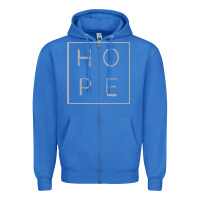 True Royal hope quote Zipper Hoodie - linhVisuals