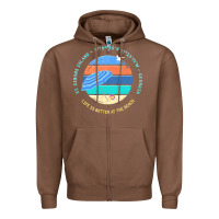 Chestnut st simons island t  shirt st. simons island, georgia t  shirt Zipper Hoodie - linhVisuals