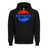 Black peyote t shirt funny saying sarcastic novelty humor cool t shirt Zipper Hoodie - linhVisuals