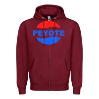 Burgundy peyote t shirt funny saying sarcastic novelty humor cool t shirt Zipper Hoodie - linhVisuals