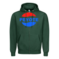 Sports Green peyote t shirt funny saying sarcastic novelty humor cool t shirt Zipper Hoodie - linhVisuals