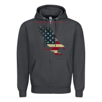 Smoke courage is contagious and eagle Zipper Hoodie - linhVisuals