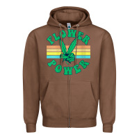 Chestnut womens flower power 420 thc pot weed medical marijuana funny weed v ne Zipper Hoodie - linhVisuals