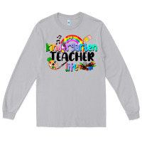 Moon Dust Kindergarten Teacher Life Long Sleeve Tee - LillyAllenDesigns