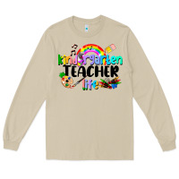 Mushroom Kindergarten Teacher Life Long Sleeve Tee - LillyAllenDesigns