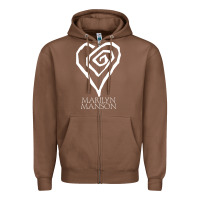 Chestnut marlyn manson special music popular Zipper Hoodie - linhVisuals