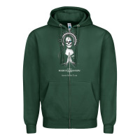 Sports Green marlyn manson special music popular Zipper Hoodie - linhVisuals