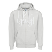 Dove Grey friday quotes Zipper Hoodie - linhVisuals