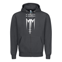 Smoke marlyn manson special music popular Zipper Hoodie - linhVisuals