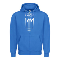 True Royal marlyn manson special music popular Zipper Hoodie - linhVisuals