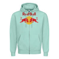 Seafoam red formula team Zipper Hoodie - linhVisuals