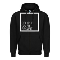 Black people over profit democratic socialism pro socialist symbol t shirt Zipper Hoodie - linhVisuals
