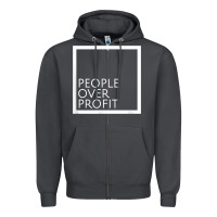 Smoke people over profit democratic socialism pro socialist symbol t shirt Zipper Hoodie - linhVisuals