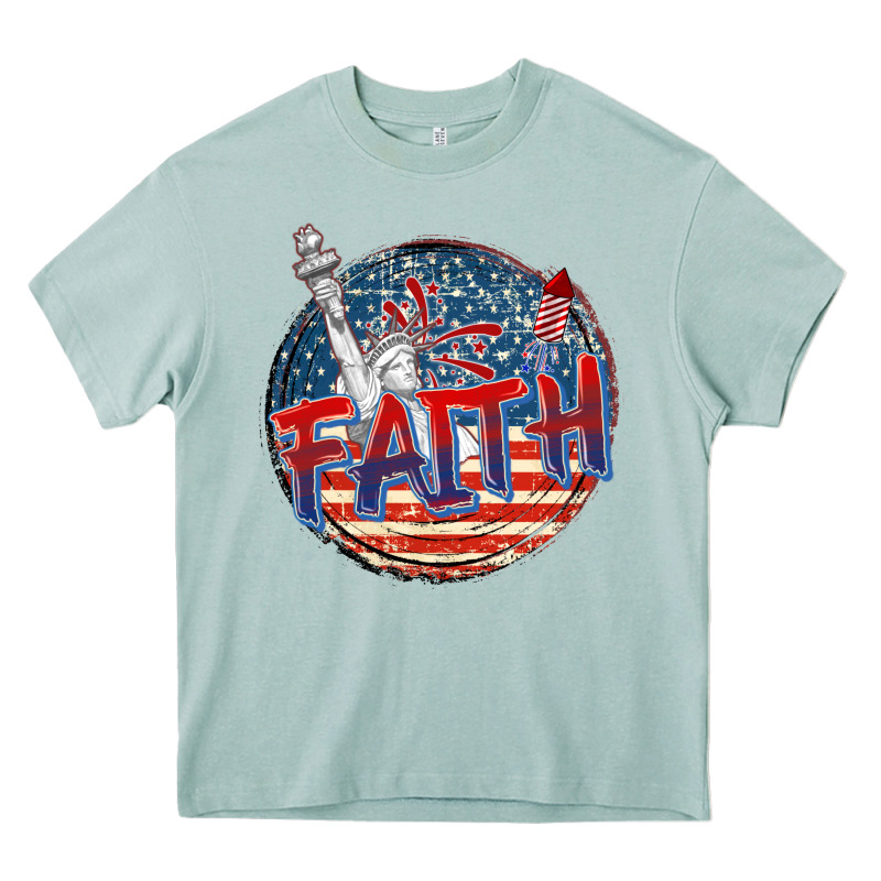 Faith Usa Heavy Core Tee by CowGirlArtShop | Teevron
