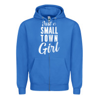 True Royal womens just a small town girl journey t shirt Zipper Hoodie - linhVisuals