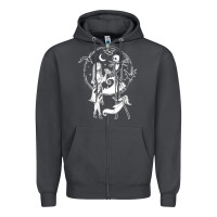 Smoke nightmare before christmas jack and sally t shirt Zipper Hoodie - linhVisuals