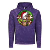 Cloud Purple Nubian Goat Christmas Vintage Hoodie - LillyAllenDesigns