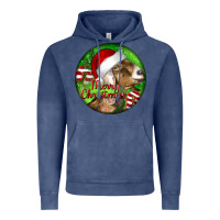 Vintage Denim Nubian Goat Christmas Vintage Hoodie - LillyAllenDesigns