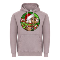 Vintage Zinc Nubian Goat Christmas Vintage Hoodie - LillyAllenDesigns