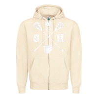 Sandshell ohio lacrosse sticks & helmet state outline lax player t shirt Zipper Hoodie - linhVisuals