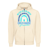 Sandshell no excuse child abuse prevention awareness leopard rainbow t shirt Zipper Hoodie - linhVisuals