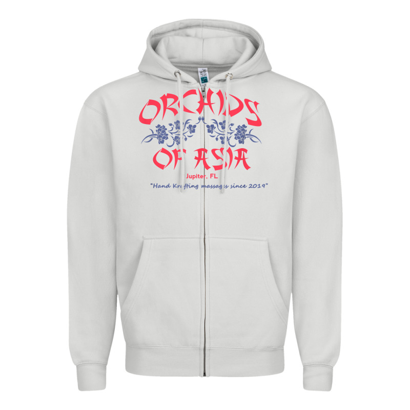 Orchids Of Asia Kraft Massage Football T Shirt Zipper Hoodie by linhVisuals | Teevron