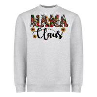 Heather Grey mama claus Heavyweight Sweatshirt - JahusDesignShop