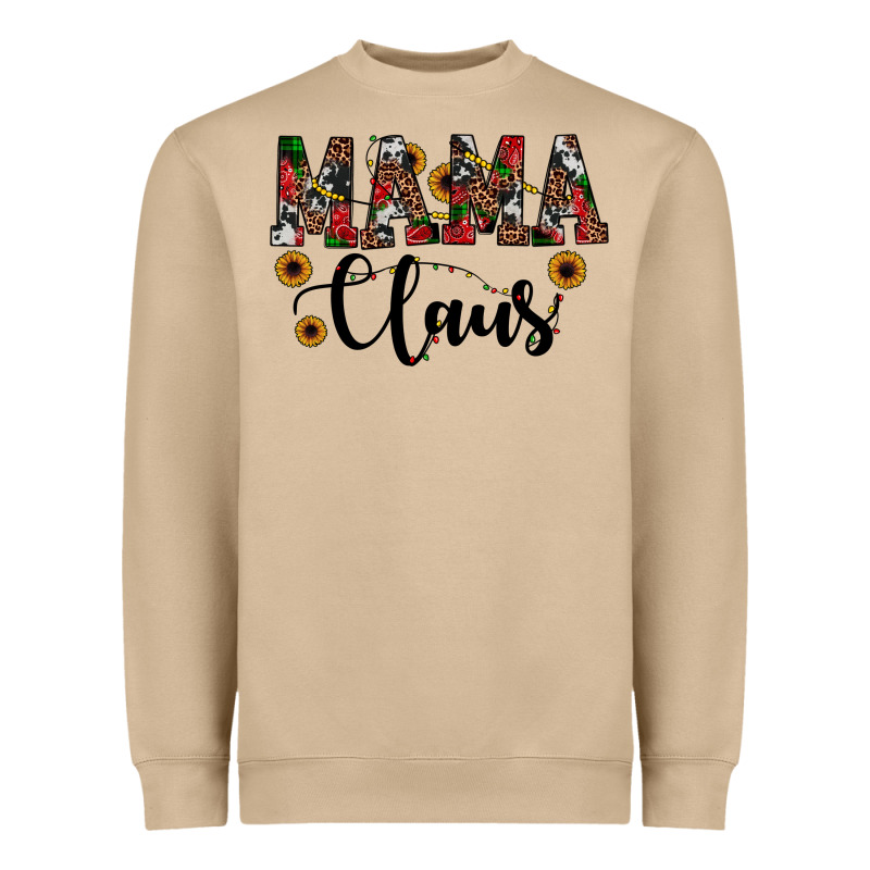 Mama Claus Heavyweight Sweatshirt by JahusDesignShop | Teevron