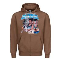 Chestnut Jonathan Isaac Vintage Zipper Hoodie - linhVisuals